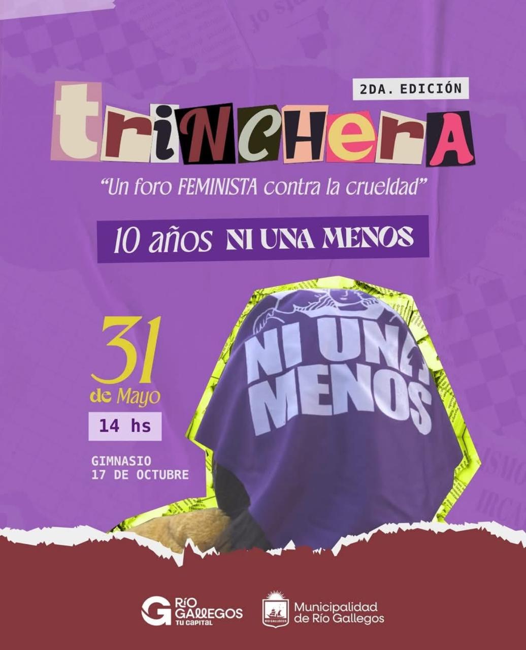 Se viene la segunda edición del foro feminista contra la crueldad: &quot;Trinchera&quot;