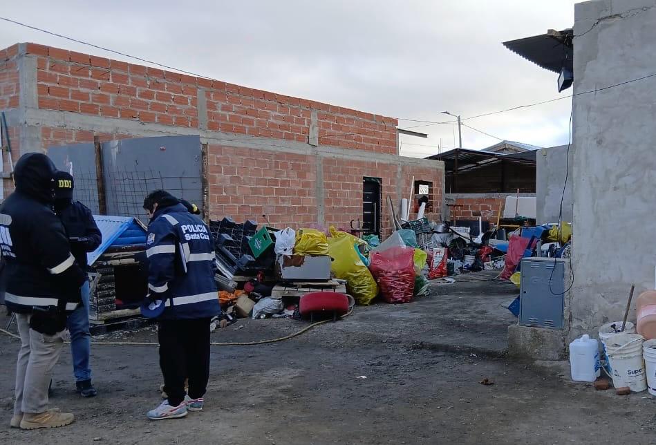 Importante operativo policial permite desarticular presunto robo de cableado y elementos industriales en Zona Norte