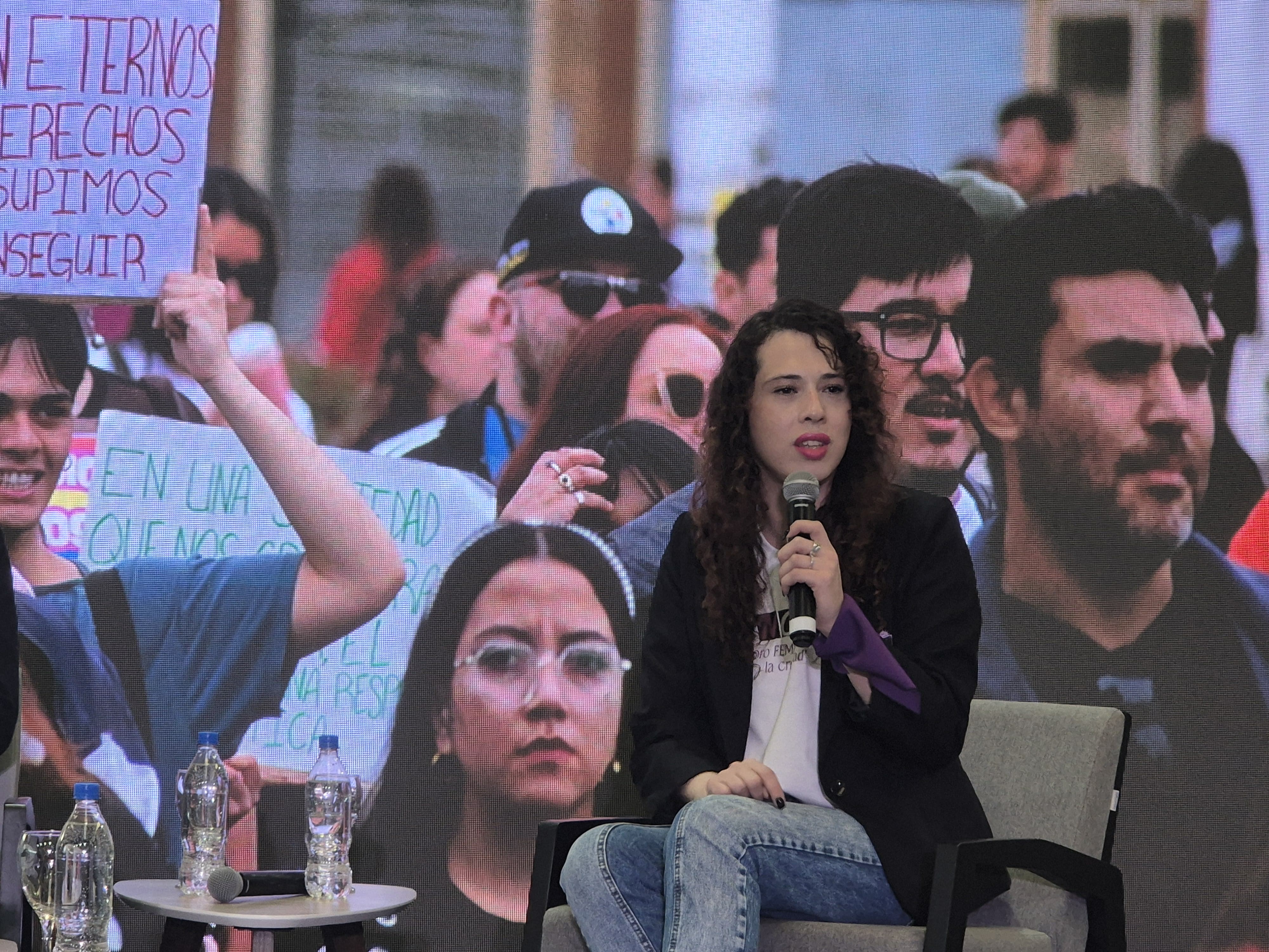 Viviana Caballero: &quot;La agenda de género es nuestra y no vamos a retroceder&quot;