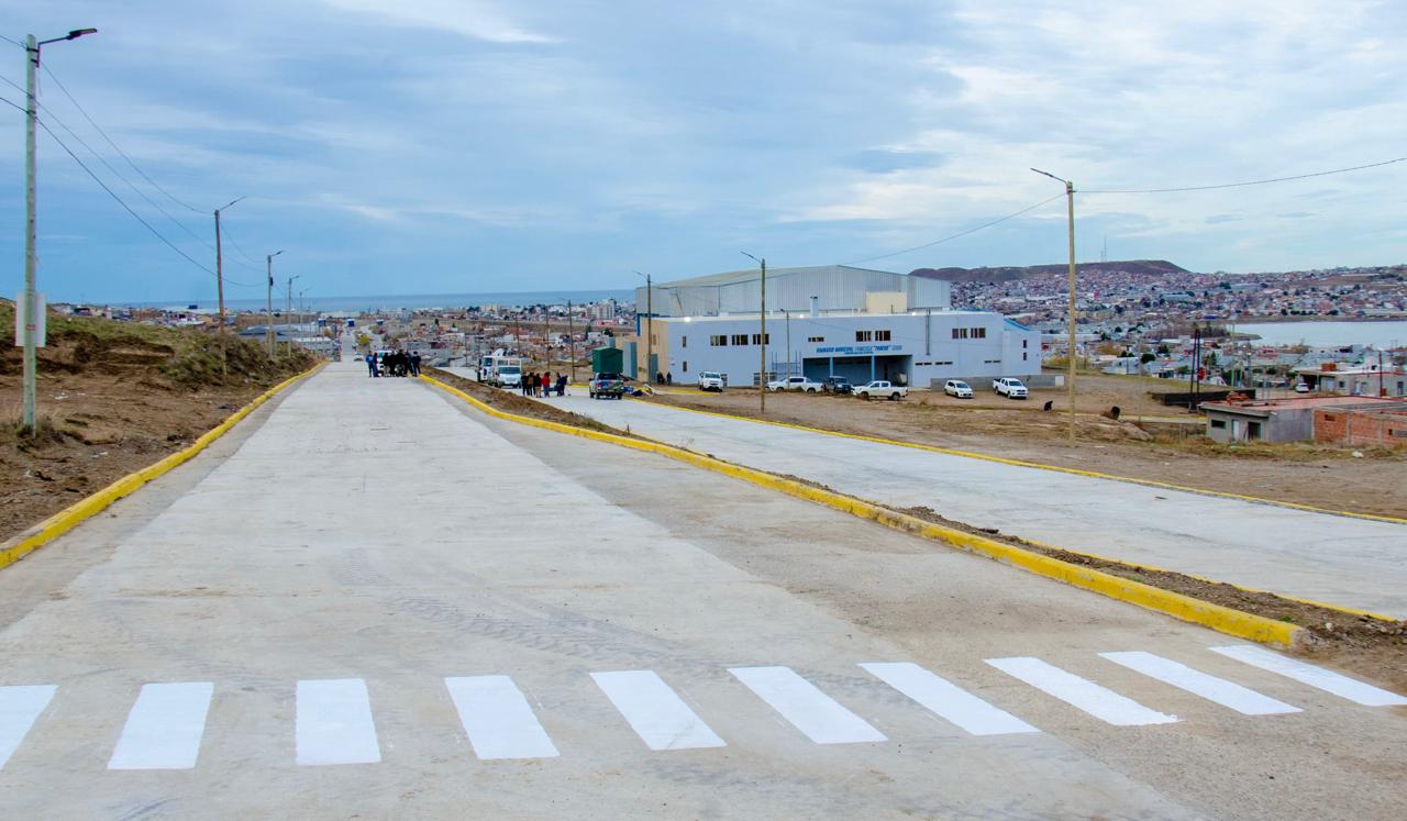 Culminan detalles para la inauguración de las obras en la Avenida Tierra del Fuego