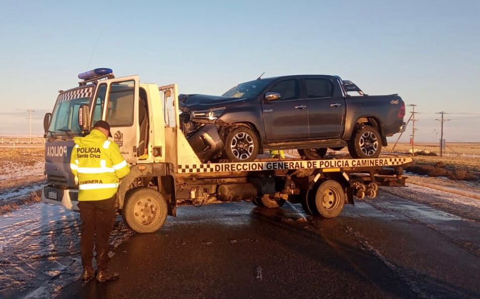 COLISIÓN EN RUTA PROVINCIAL Nº 5: UNA MUJER RESULTÓ CON LESIONES GRAVES