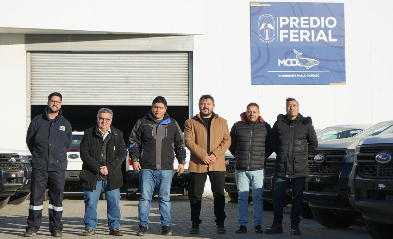 Provincia renovó el parque automotor de Distrigas y lo presentó en Caleta Olivia