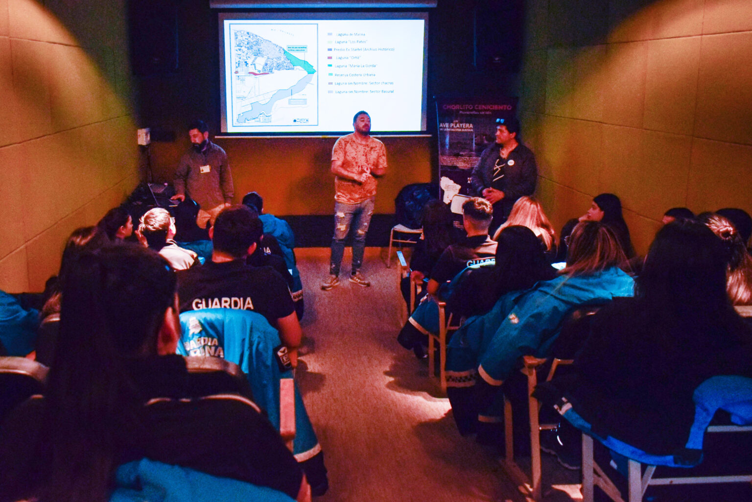 La Guardia Urbana se capacitó en conservación para proteger la reserva costera