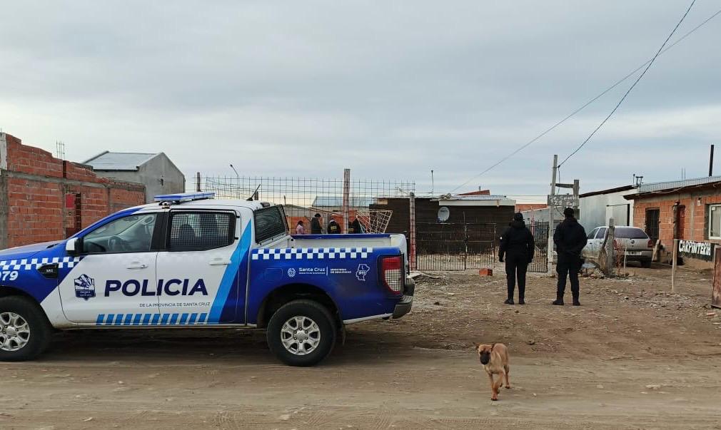 Robo sobre vivienda y posterior allanamiento positivo en Piedra Buena