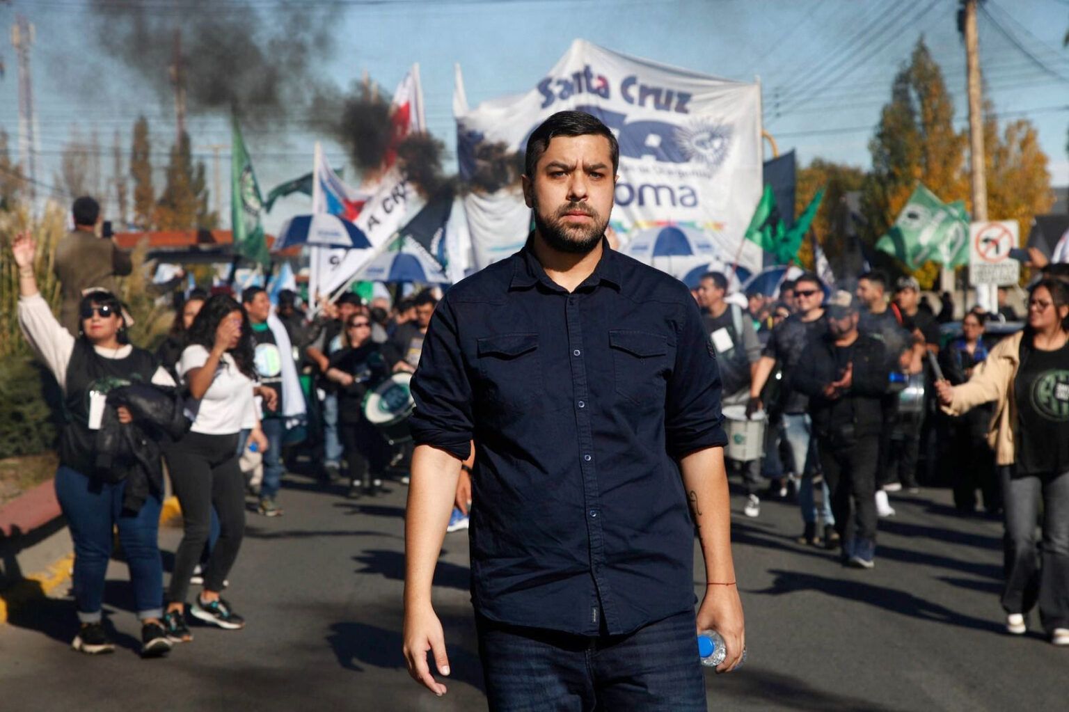 Carlos Garzón (ATE): “La plata no está en el salario de los trabajadores, y el ajuste lo paga el que menos tiene”