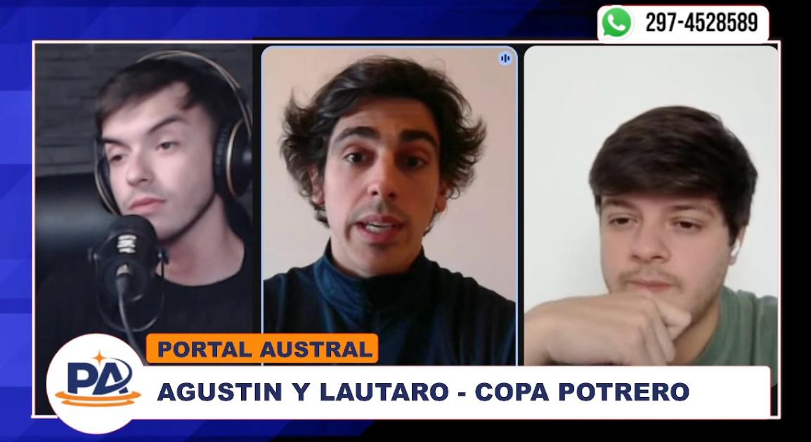 Tres jóvenes de Caleta Olivia representarán al sur en la Copa Potrero organizada por el Kun Agüero