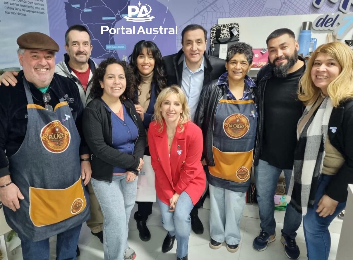 Pablo Grasso inauguró en Caleta Olivia un nuevo espacio para fortalecer el turismo y la producción regional