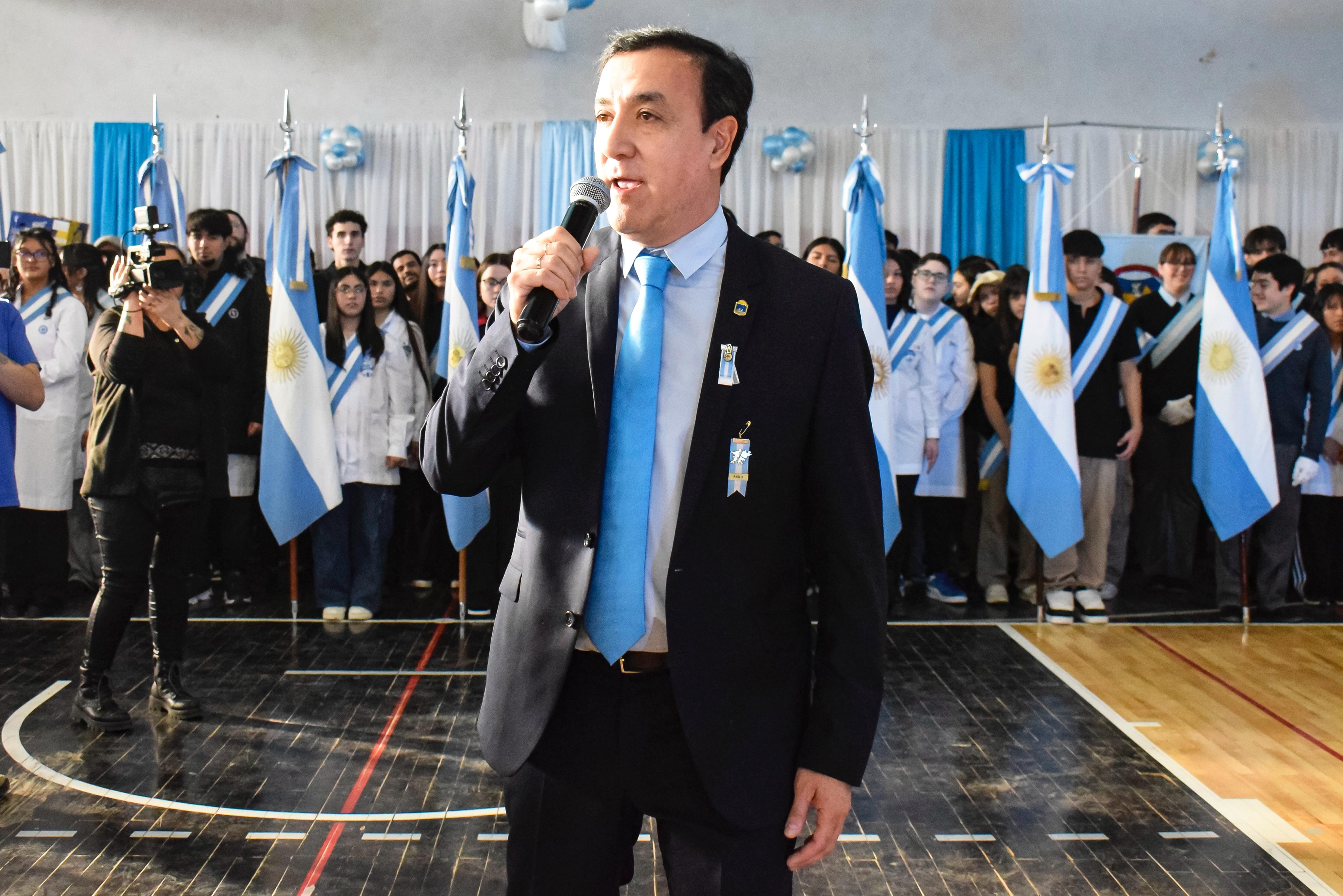 Con dos anuncios especiales, el intendente Pablo Grasso pidió reconocer a los docentes y convocó a todos a construir una ciudad mejor