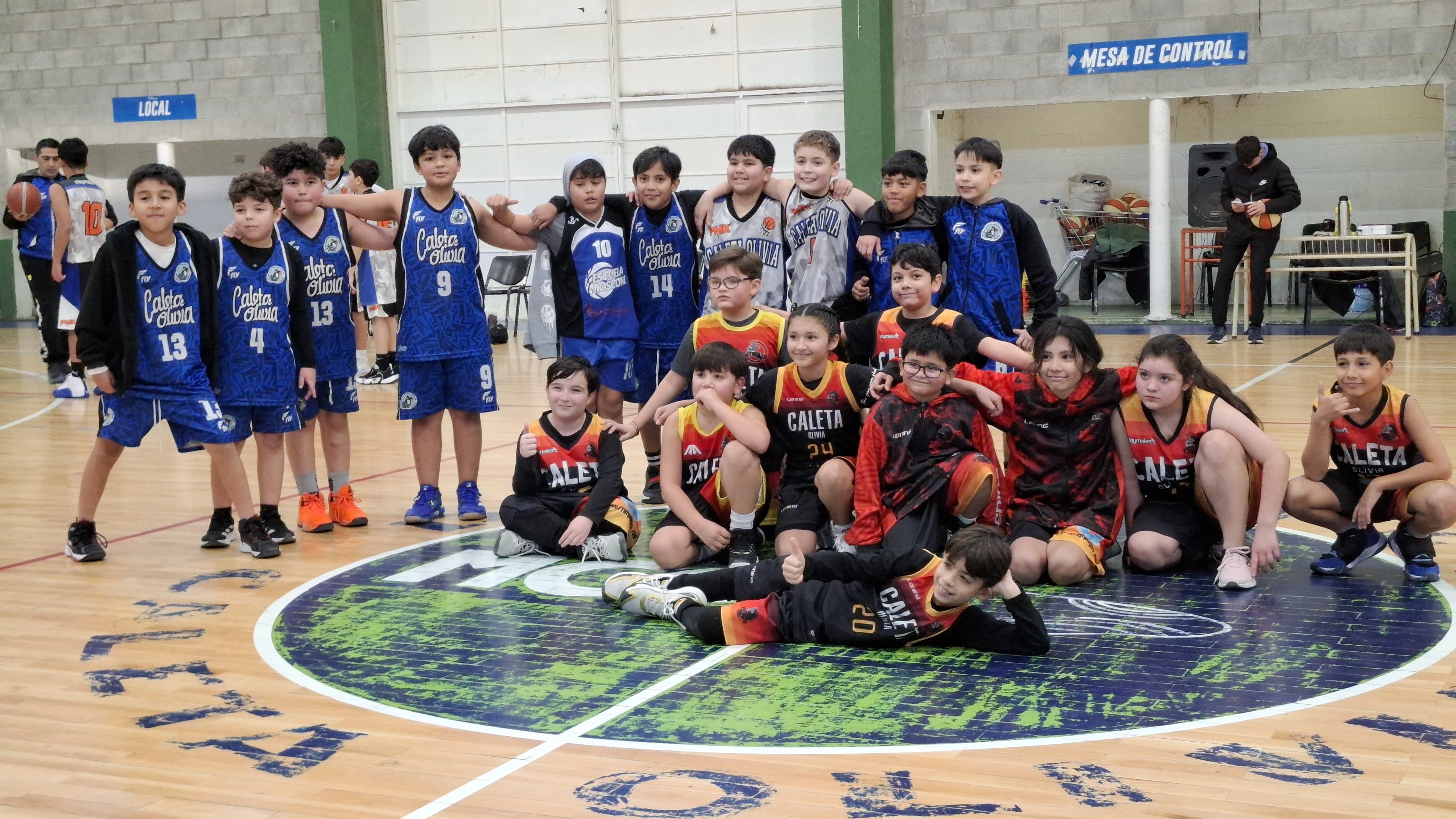 Gran convocatoria en el Encuentro de Mini Básquet