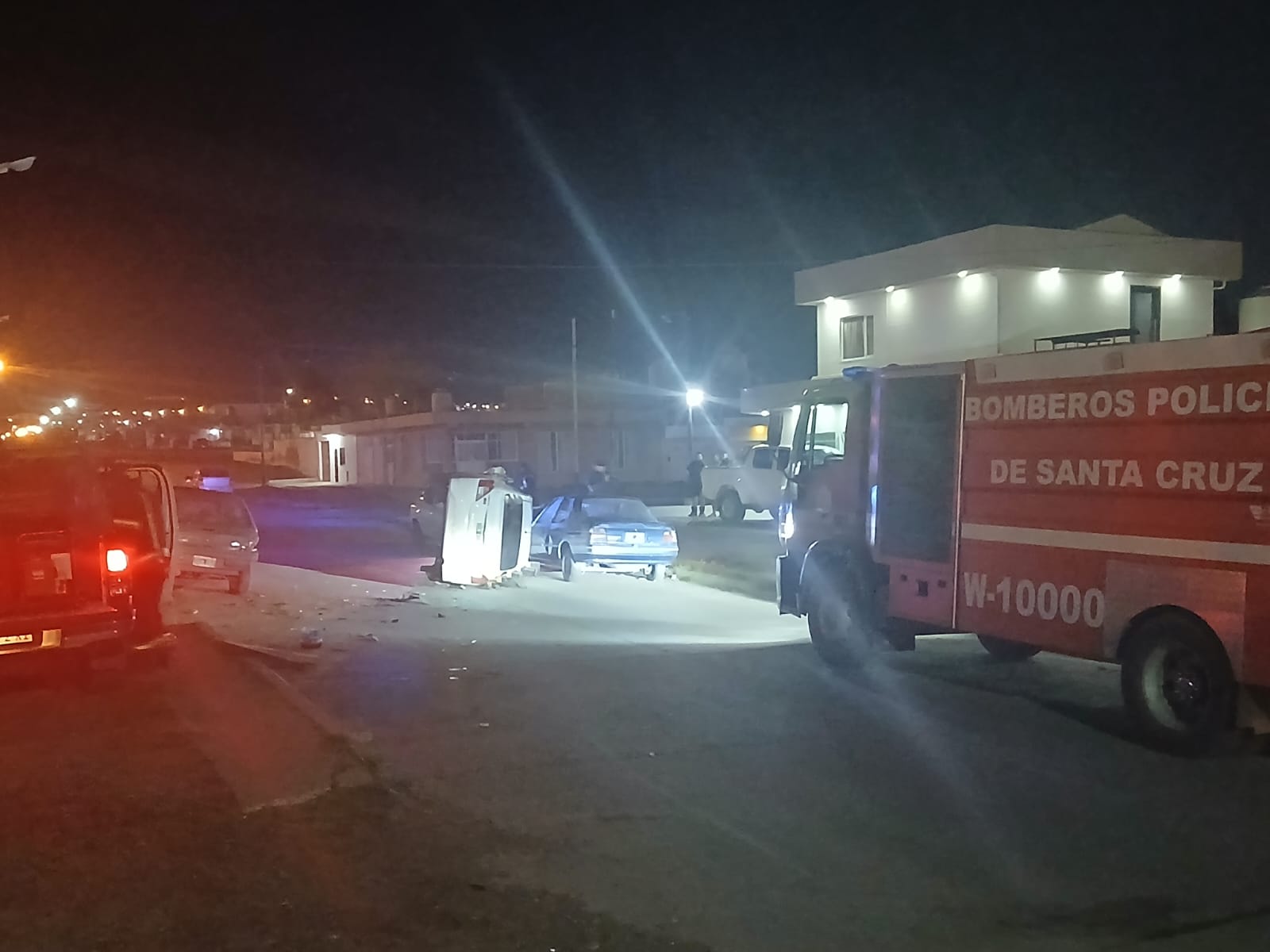 Vuelco vehicular y alcoholemia positiva