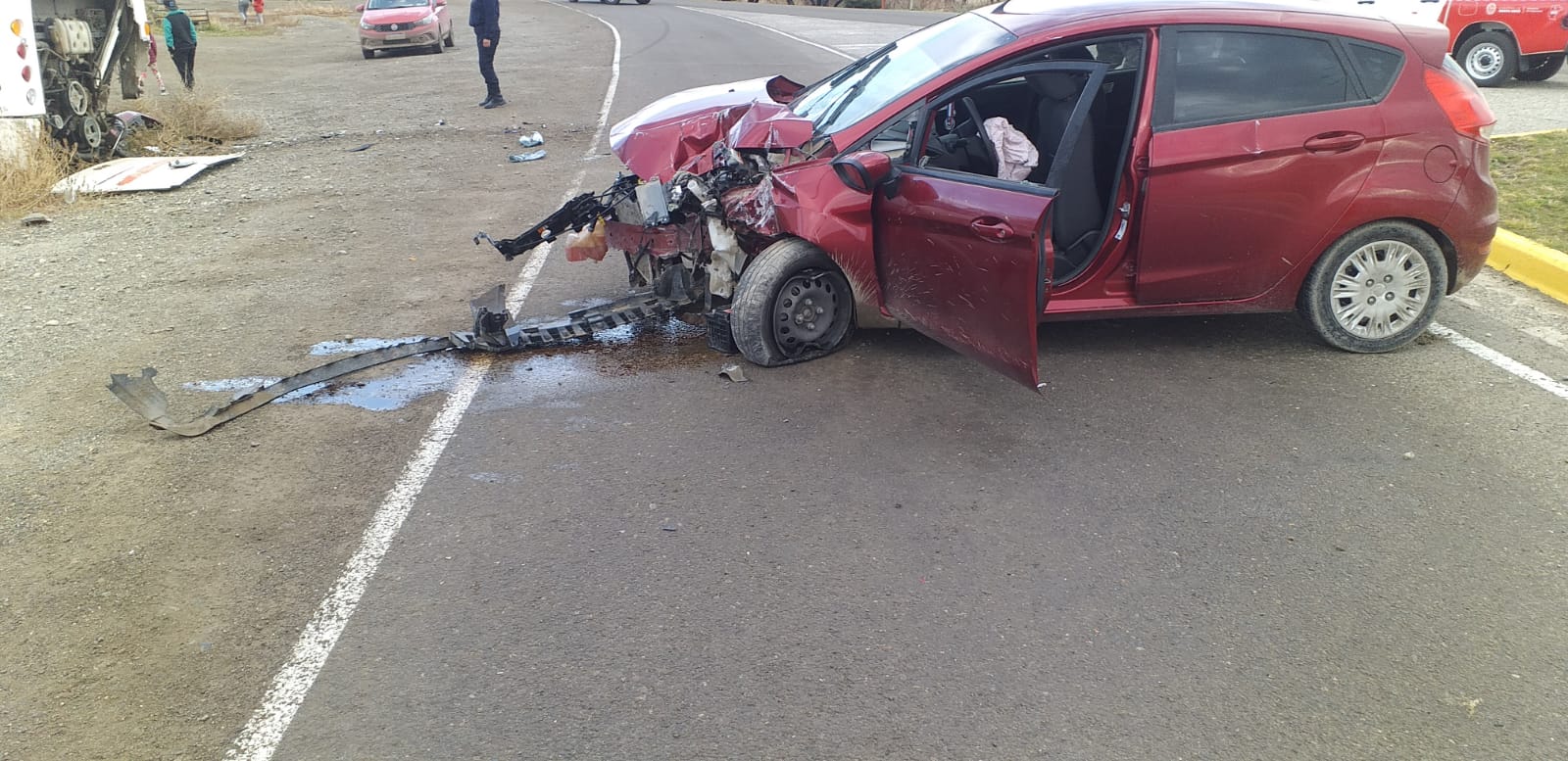 Accidente de tránsito en Ruta Provincial N° 27: un joven resultó con lesiones leves