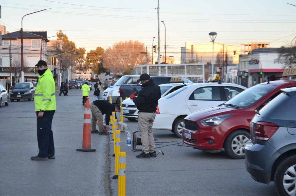 Trasladan espacio para taxistas en Avenida Fagnano